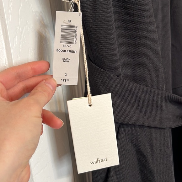 LAST CHANCE Wilfred Aritzia Ecoulement V Jumpsuit - Picture 4 of 11